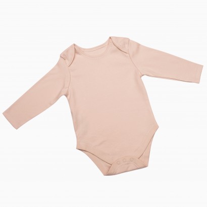 Детский боди с долгим рукавом "Беж"